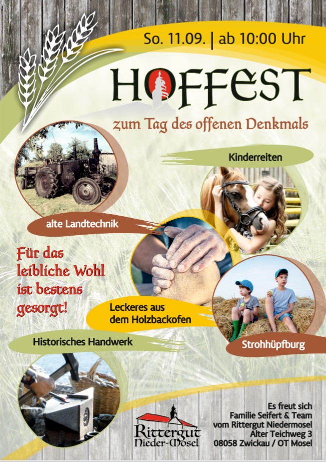 Hoffest Rittergut Nieder-Mosel