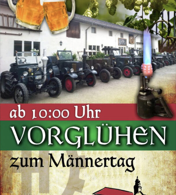 Vorglühen zum Männertag