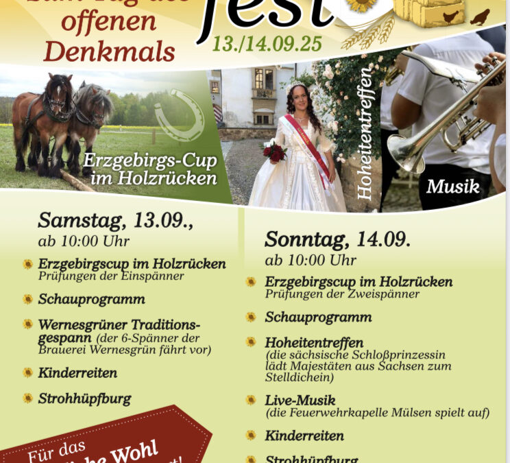 HOFfest zum Tag des offenen Denkmals