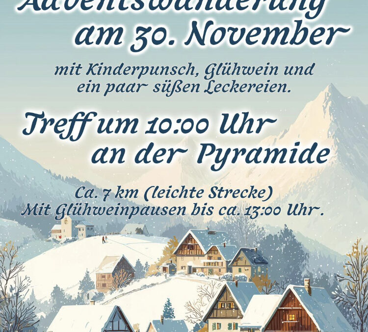Adventswanderung