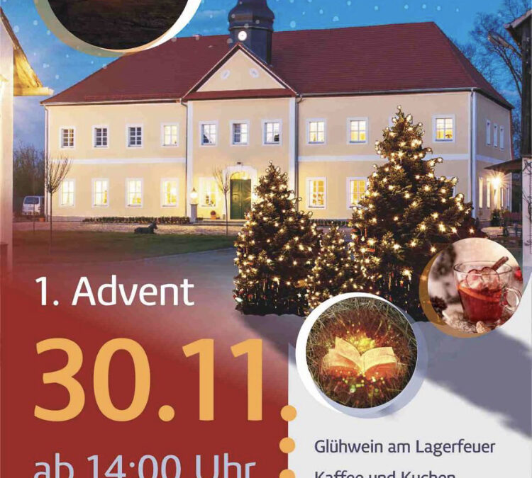 Adventszauber im Rittergut Nieder-Mosel