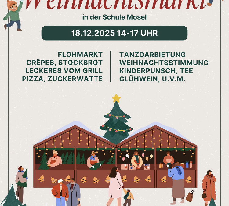 Weihnachtsmarkt Schule Mosel