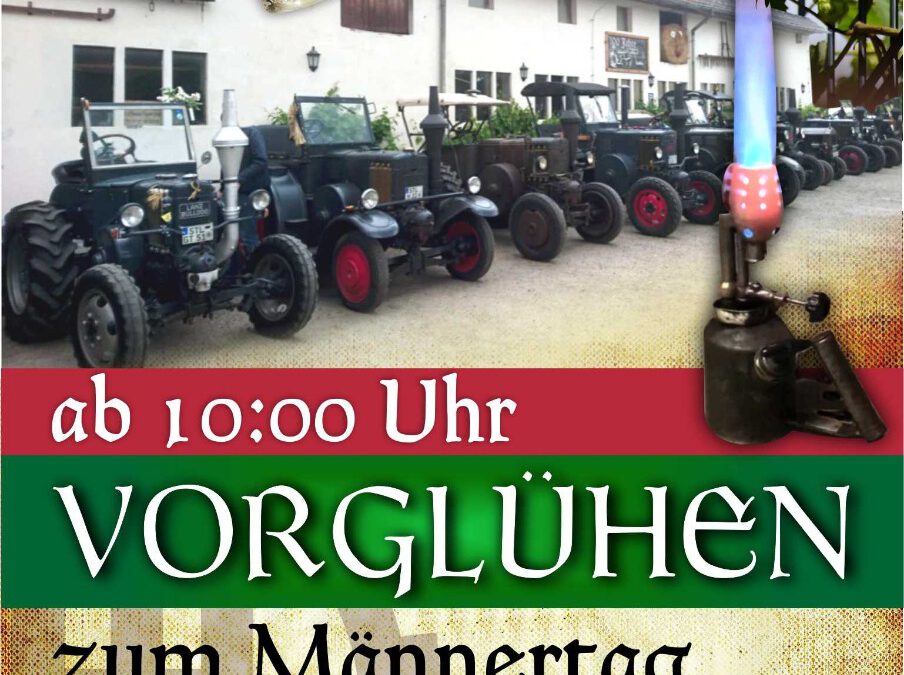 Vorglühen zum Männertag